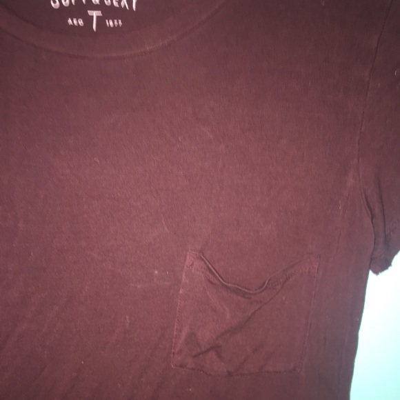 American Eagle soft & sexy burgundy top xs ❤️ - Picture 5 of 6